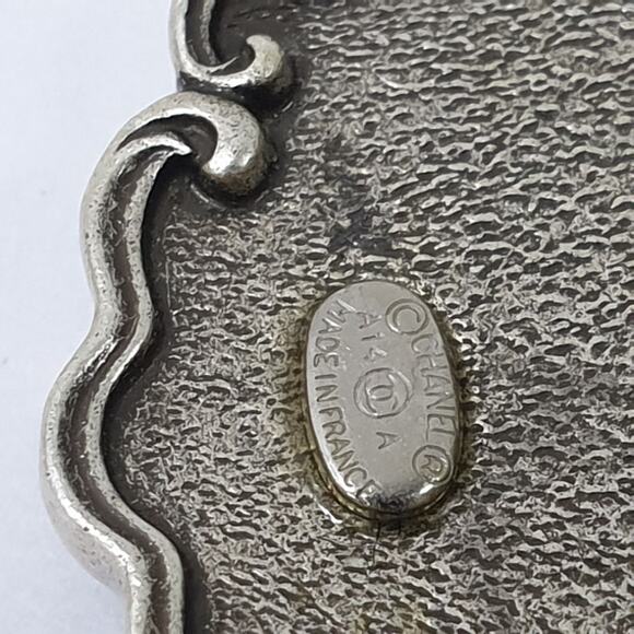 Chanel Paris-Dallas Silver Brooch - Picture 4 of 6